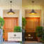 Luminaire suspendu 17,7 pouces style campagnard rétro-772239461-772239459