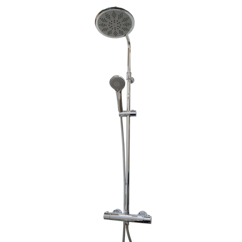 Barcelona Thermostatic Shower with Adjustable Shower Head