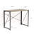 Foldable Synthetic Laminate Steel Writing Desk