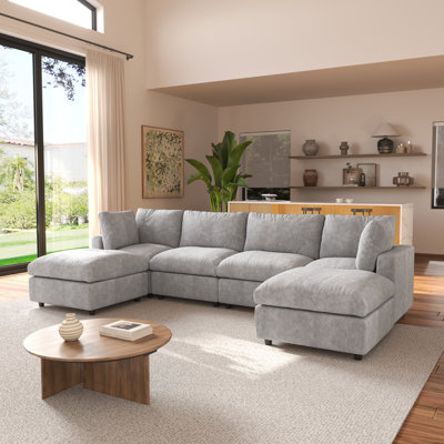 Canapé modulaire 6 pièces Kessi