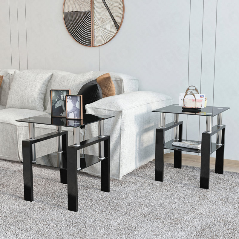 Table basse, Clair, Noir