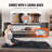 VEVOR Fabric Water Resistant Sauna Blanket