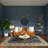 Eutizio Navy And Ivory Accent Rug-816796065