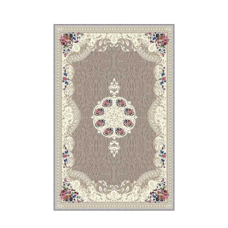 Antibacterial Hall Carpet, 39.4 x 59.1 inches | 100% Polyester, 0.4 in Pile Height, Non-Slip PVC Felt Dot Underside | Machine Washable, 3D Digital Printing, Durable & Stylish for Modern Home Décor
