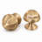 Geometric Solid Brass Cabinet Knob