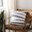 Imani Striped Cotton Reversible Throw Pillow