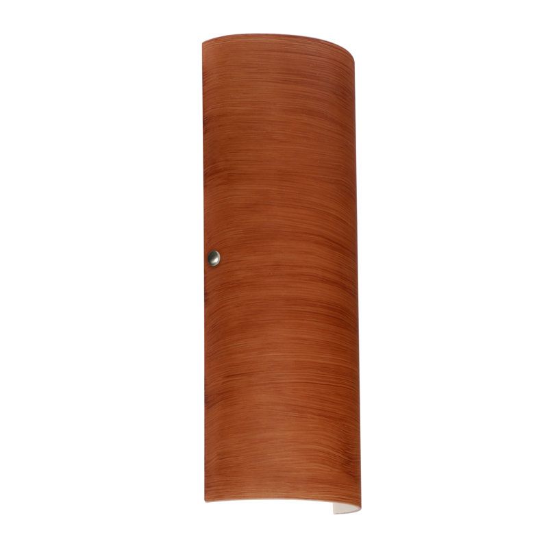 Plafonnier encastré 1 lumières Torre, Cerisier, H 17,75 po x L 7 po x P 3,5 po