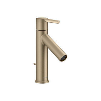 Starck 9.38" Single Hole Bathroom Faucet with Drain Assembly
