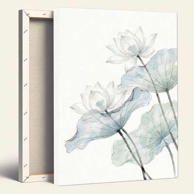 Ensemble de 1 tableau sur toile Fleur de lotus