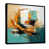 Black Floater Framed