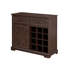 Armoire de ferme avec 2 tiroirs et support à vin-2049364905