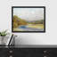 «Pastel Green Mountain River Lake» sur papier-98299351-98299354