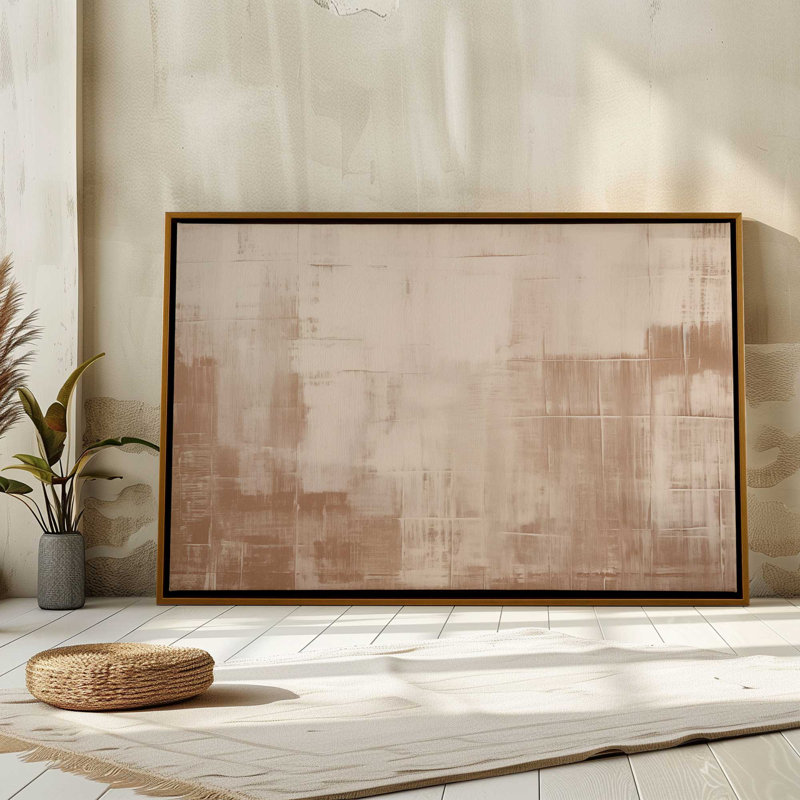 «Copperplate Chronicles», reproduction sur toile, H 8,75 po x l 12,75 po x P 1,75 po, Cadre flottant en chrome poli, 1