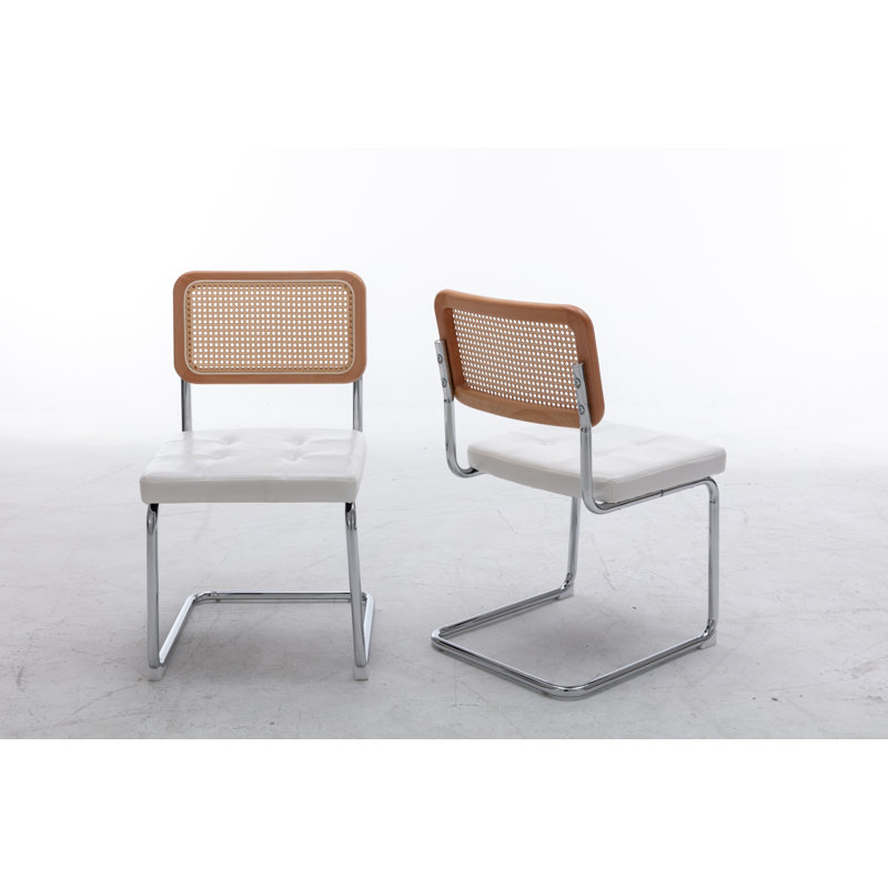 Chaise d'appoint Addelynn, Blanc