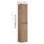 Armoire murale de salle de bain 12 po, 2 portes à fermeture douce, conception flottante (12 x 2 KD)-1267373142