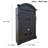 Cast Aluminum Locking Wall Mounted Mailbox-524792910-524792909