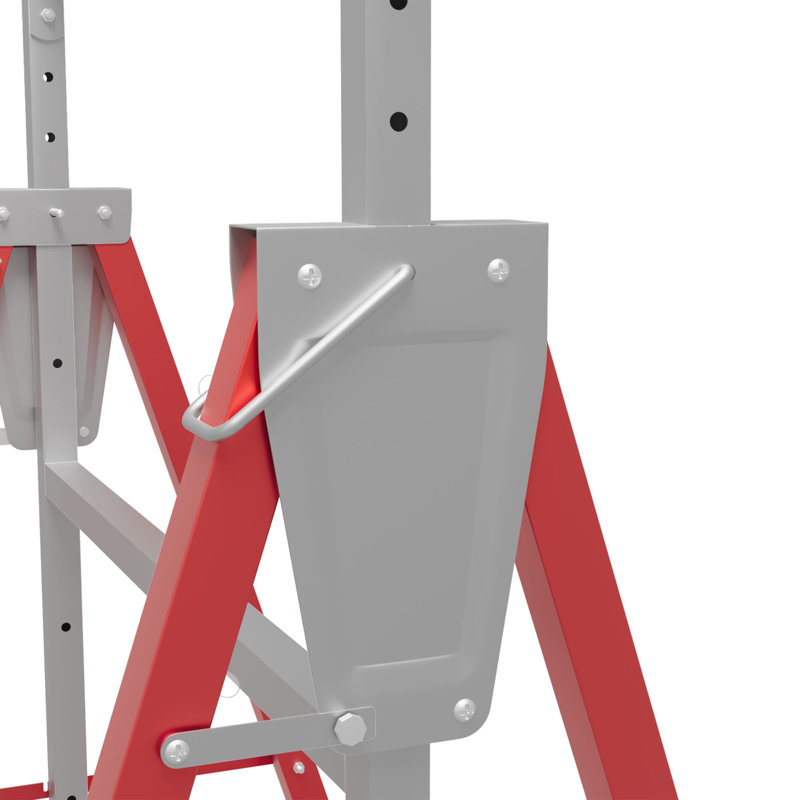 68cm W Steel Top Height-Adjustable Workbench