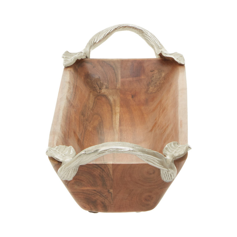 Alpen Home Deiter Wood Tray, 9cm H x 17cm W x 54cm D