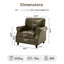 Fauteuil en similicuir Amarius-1109081928