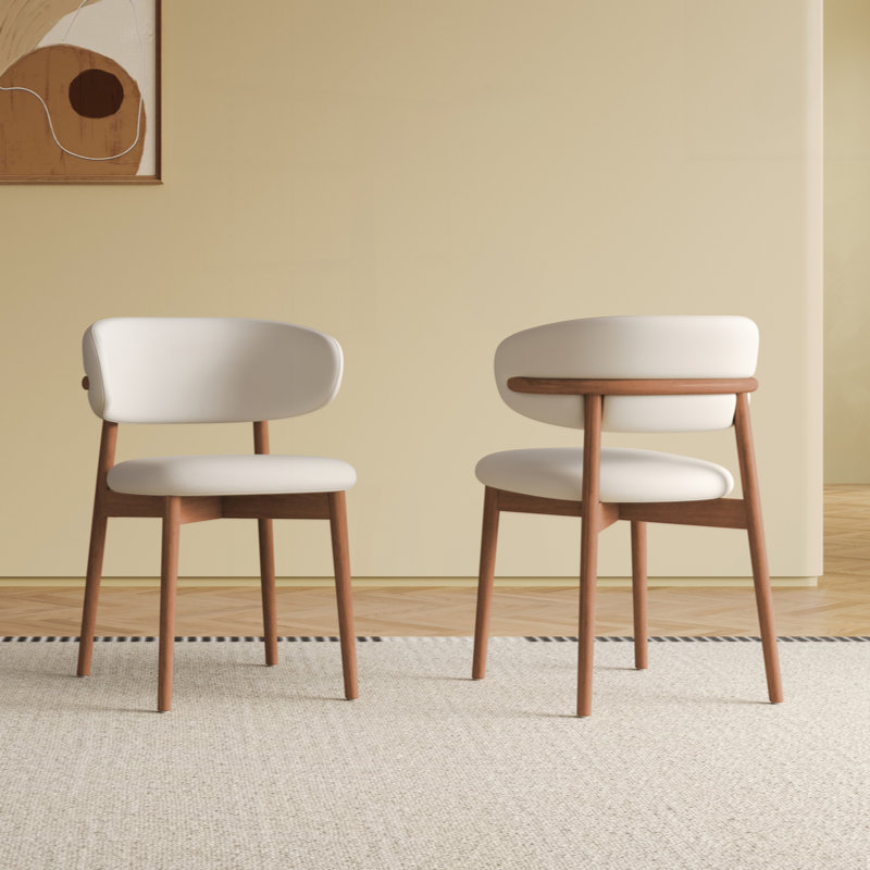 Chaise de salle à manger Mid-Century