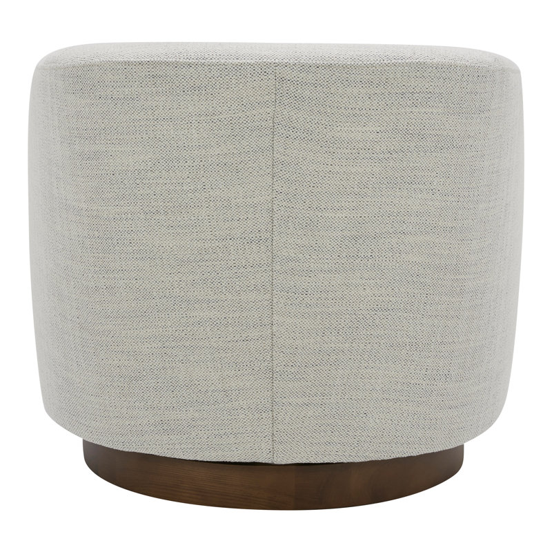 Oscy Swivel Armchair, Ivory