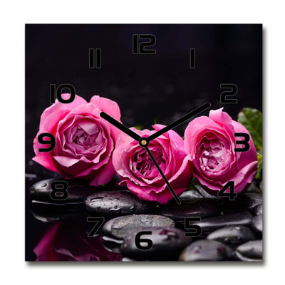 Heathyr Glass Wall Clock