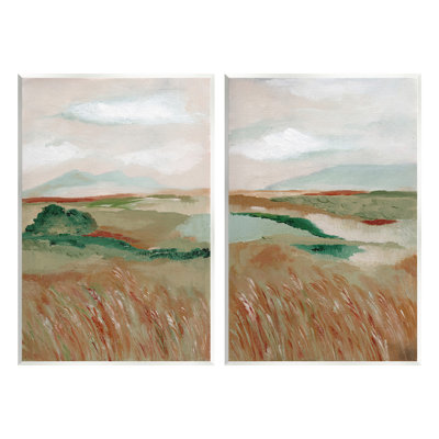 Ensemble de 2 plaques murales Windblown par Nikita Jariwala