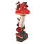 Statue folie de champignon nain de jardin