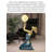 Light Luxury Style Resin and PVC Art Floor Lamp