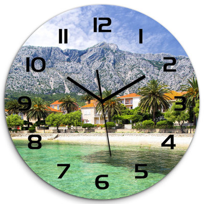 Jetzabel Glass Wall Clock