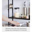 Support de comptoir à deux niveaux Yamazaki Home, acier-102048449