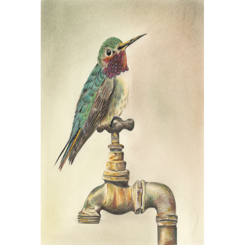 Glory Bird I by Lily Liama - Wrapped Canvas Painting, 76cm H x 51cm W