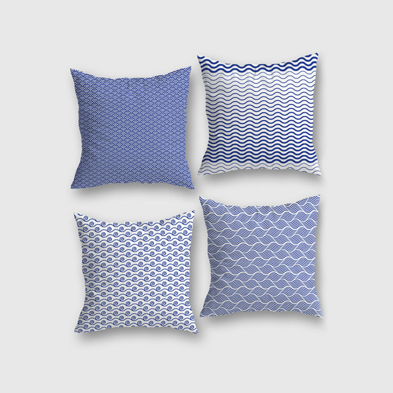 Geometric Pillow Cover