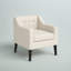 Fauteuil capitonné Bohannon-140544220