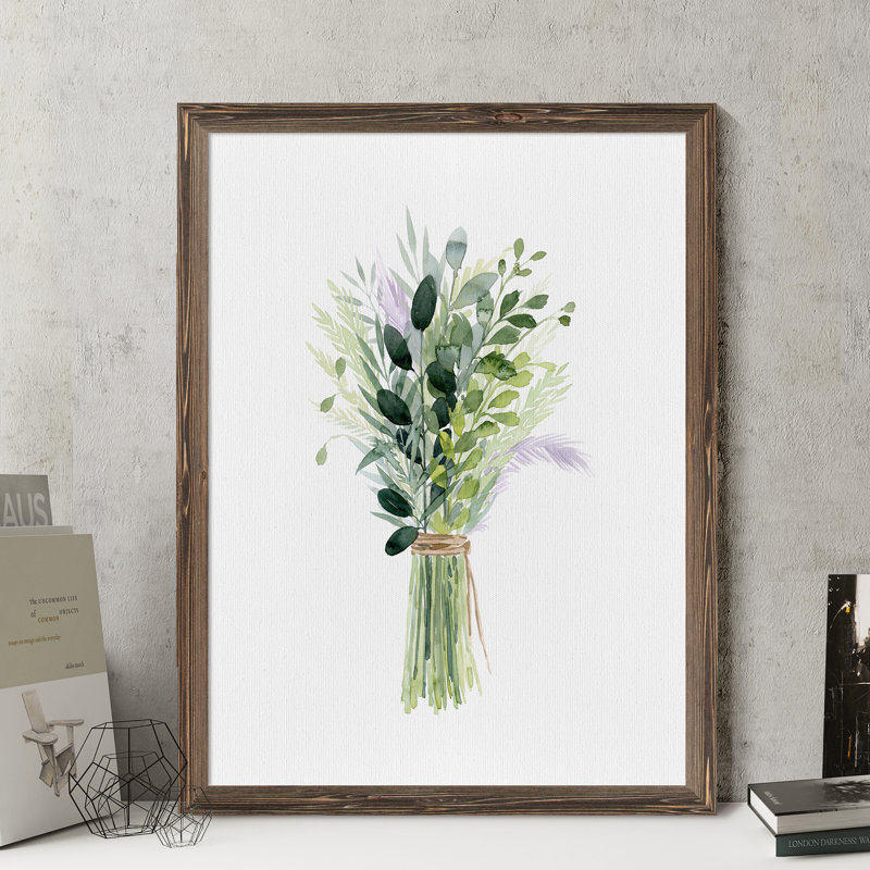 « nature myriad ii » par paul cezanne-impression sur cadre photo, H 22 po x l 16 po x P 1 po, Cadre de toiles encadrées moka