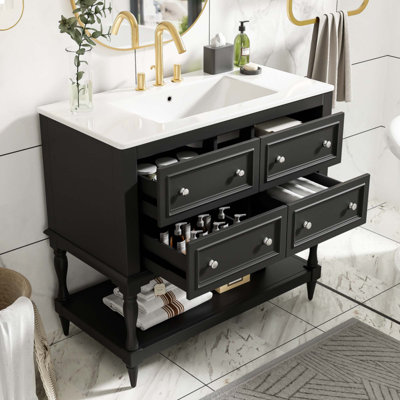 Ensemble de meuble-lavabo 36 po avec lavabo