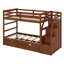 Bunk Bed With Trundle And Storage Stairs-1835340635