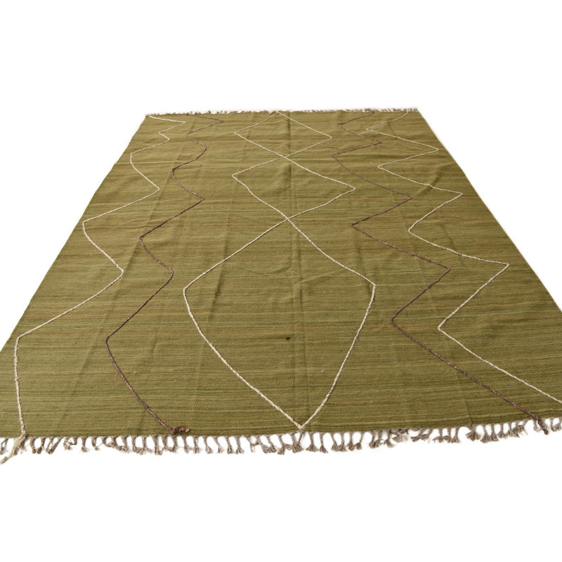 Tapis olive Jessen