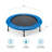 UpperBounce 40" Mini Fitness Exercise Trampoline Rebounder Trampette, 2-Way Foldable with Carry-on Bag