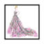 «Pink Floral», impression sur toile-33356494-72418221-72418220
