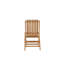 Fahlbusch Foldable Outdoor Patio Dining Side Chair with Cushion