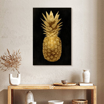 Yarlin Gold Pineapple On Black II
