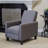 Fabric Upholstered With Push Back With Recliner Function Chair