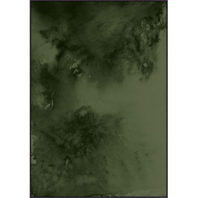 Ink Movement Green Print by Mat Sanders