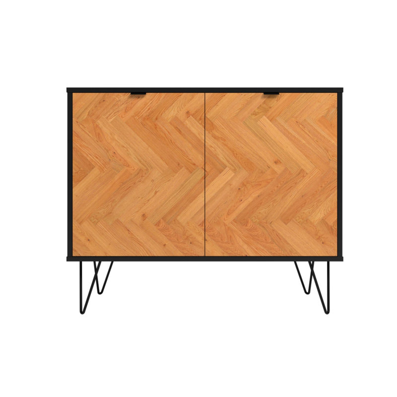 90cm Sideboard, Brown