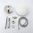 Thermostatic Complete Shower System with Rough in-Valve-97571255