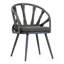 Ensemble de 2 chaises d'extérieur à dossier tissé à la main Binda-1521842050-1521842053