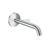 1.125" Height Wall Mounted Bathroom Sink Faucet