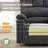 Power Recliner Lift Chair with Heat and Vibration Massage, Fabric-1920206041