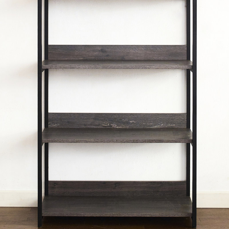 Armoire rustique gris - surface chauffante cinq tablettes 17,34 po Profondeur de l'armoire avec rangement modulaire très profond